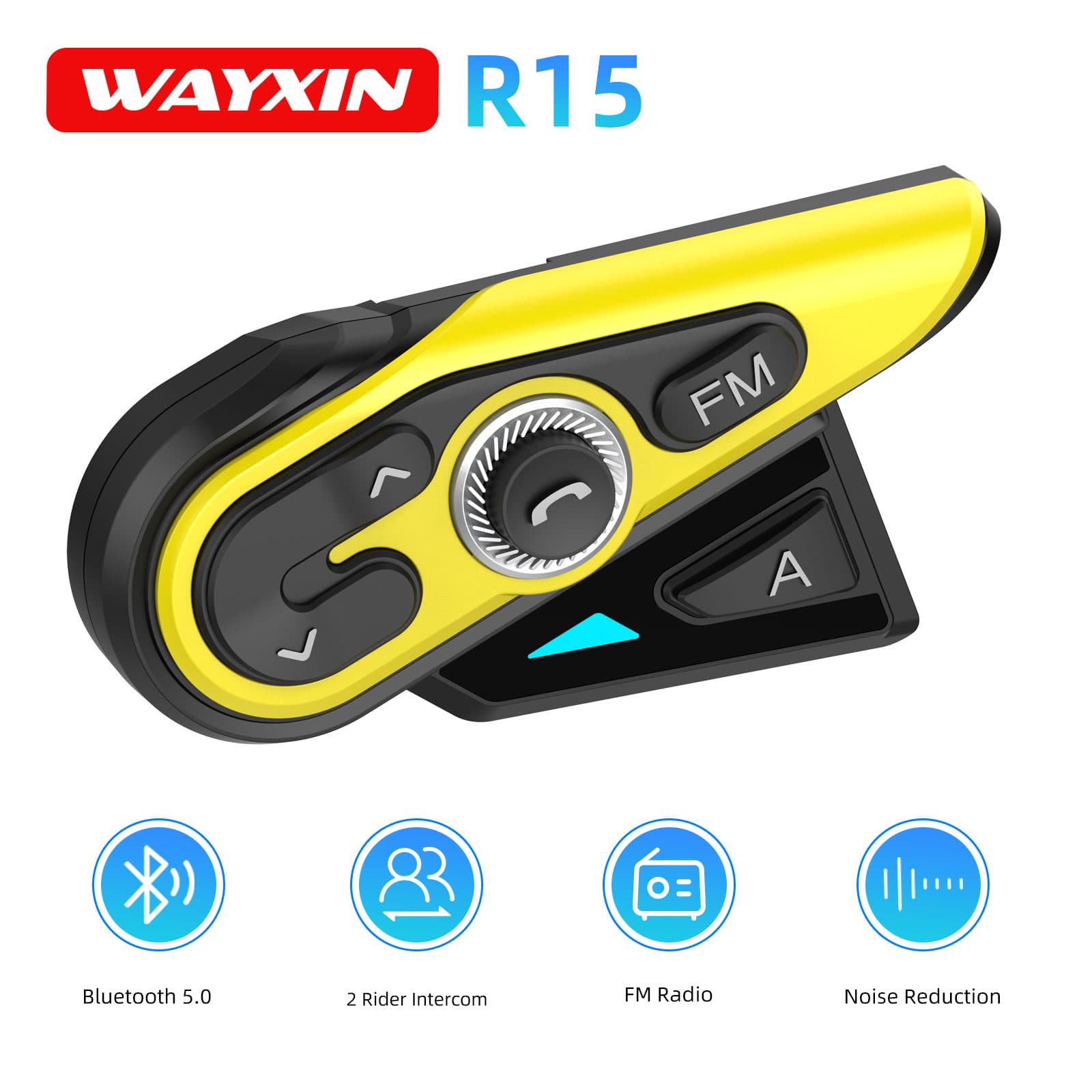 WAYXIN R15 Motorcycle Bluetoot - đánh giá và giá Universal Motorcycle Helmet Intercom Headset
