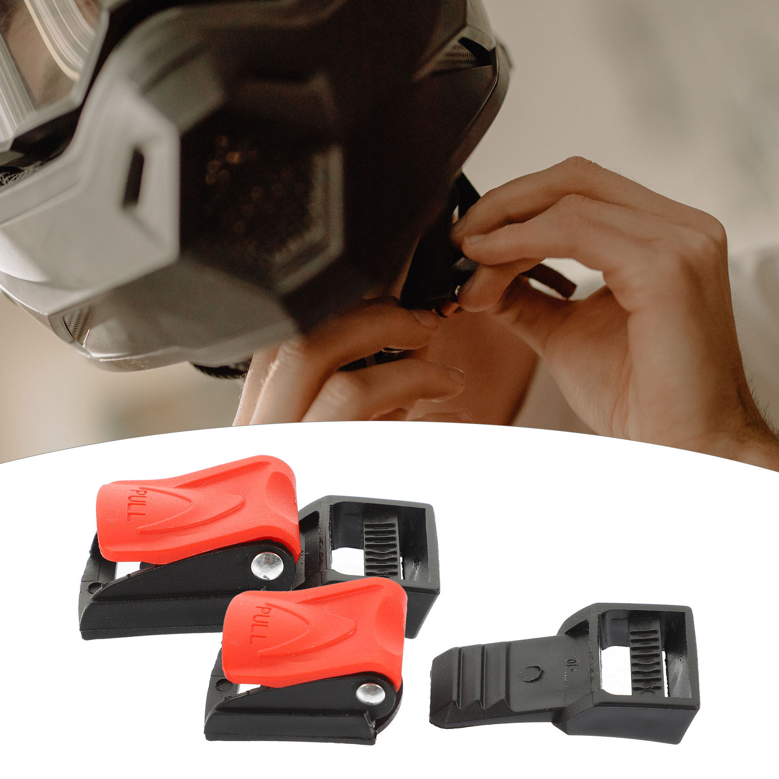 10Pcs Motorcycle Quick Release - đánh giá và giá Quick Release Buckle Motorcycle Helmet